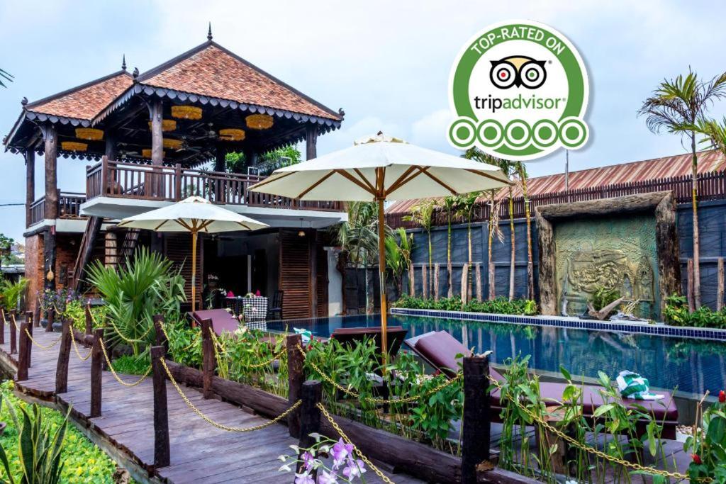 Khmer Paradise Villa Сиемрип Экстерьер фото